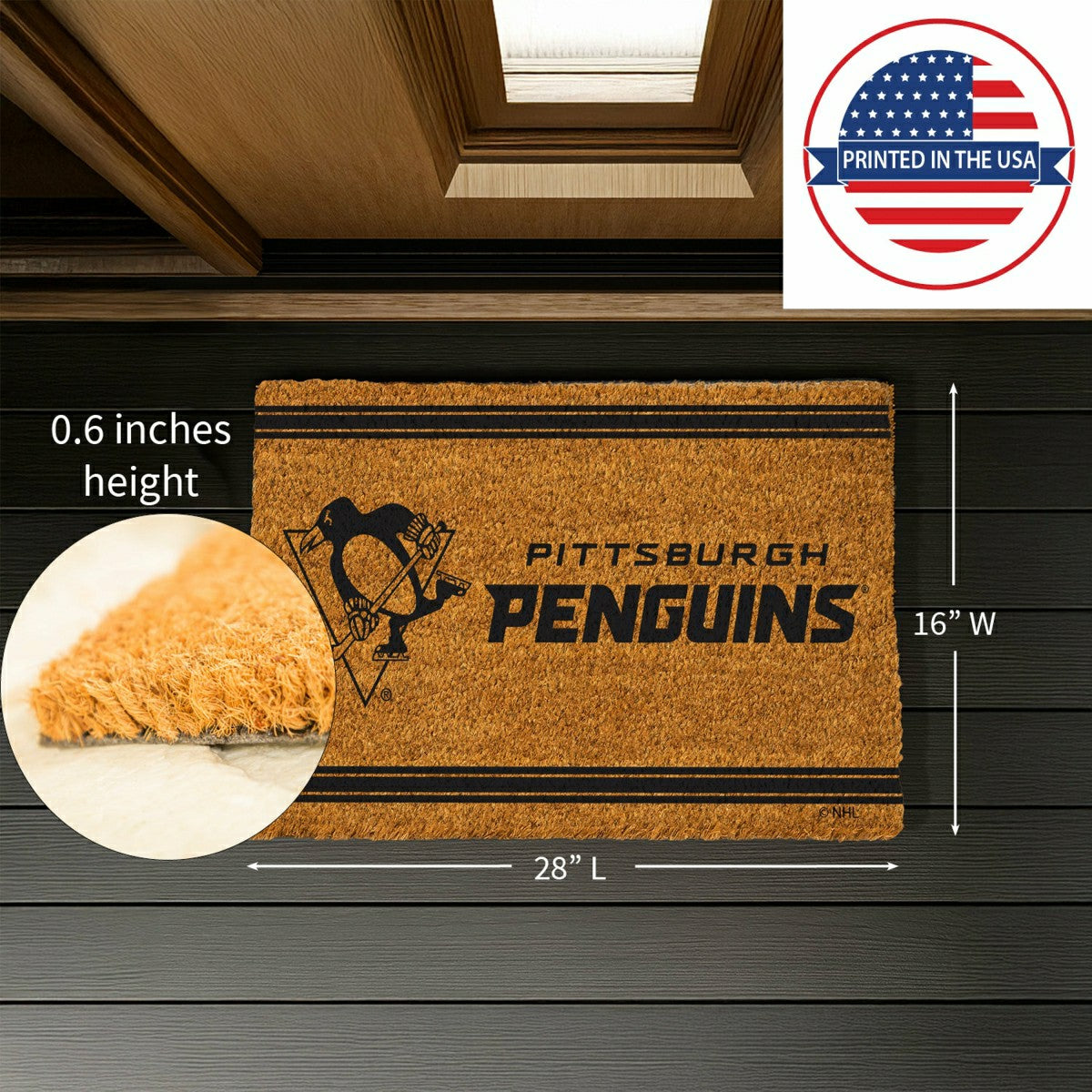 Pittsburgh Penguins, Coir Mat 1C