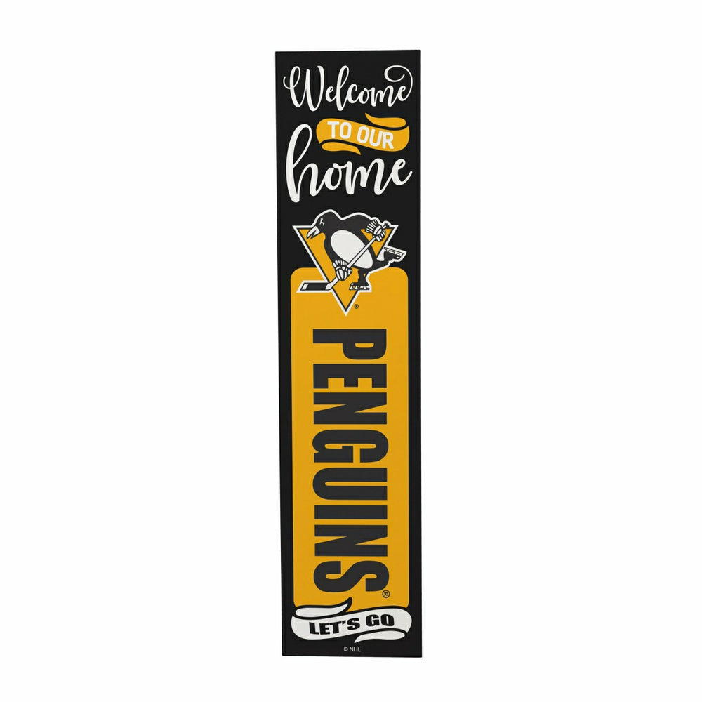 47" Double Sided Leaner, Pittsburgh Penguins, Halloween