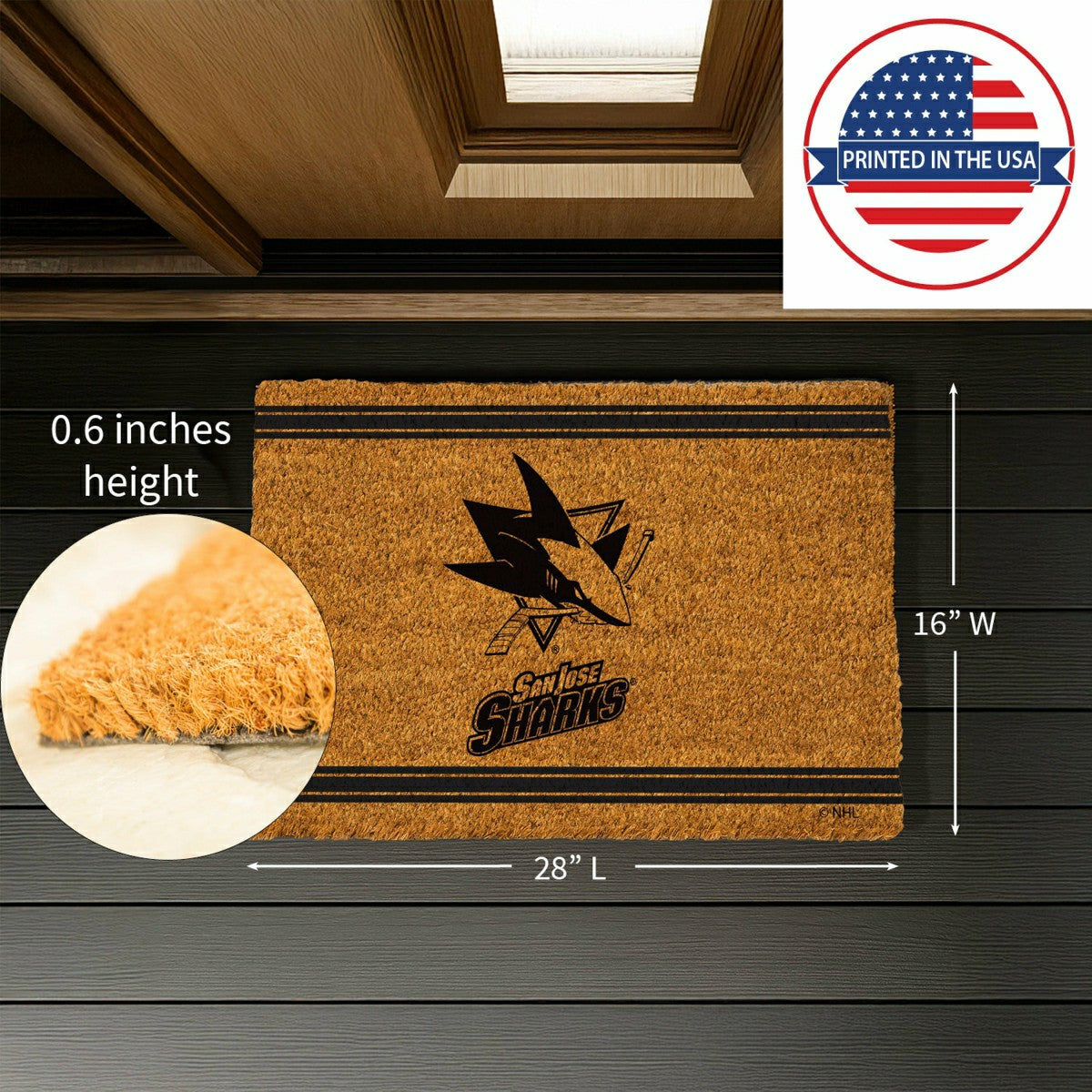San Jose Sharks, Coir Mat 1C