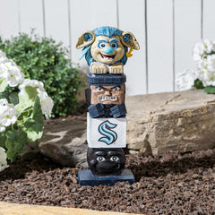 16" Seattle Kraken Mascot Tiki Totem Garden Statue