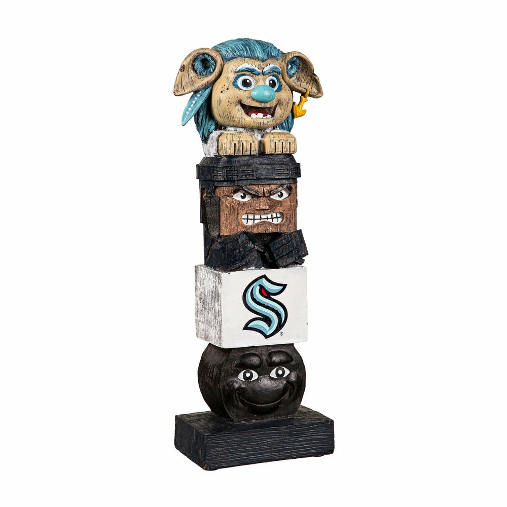 16" Seattle Kraken Mascot Tiki Totem Garden Statue