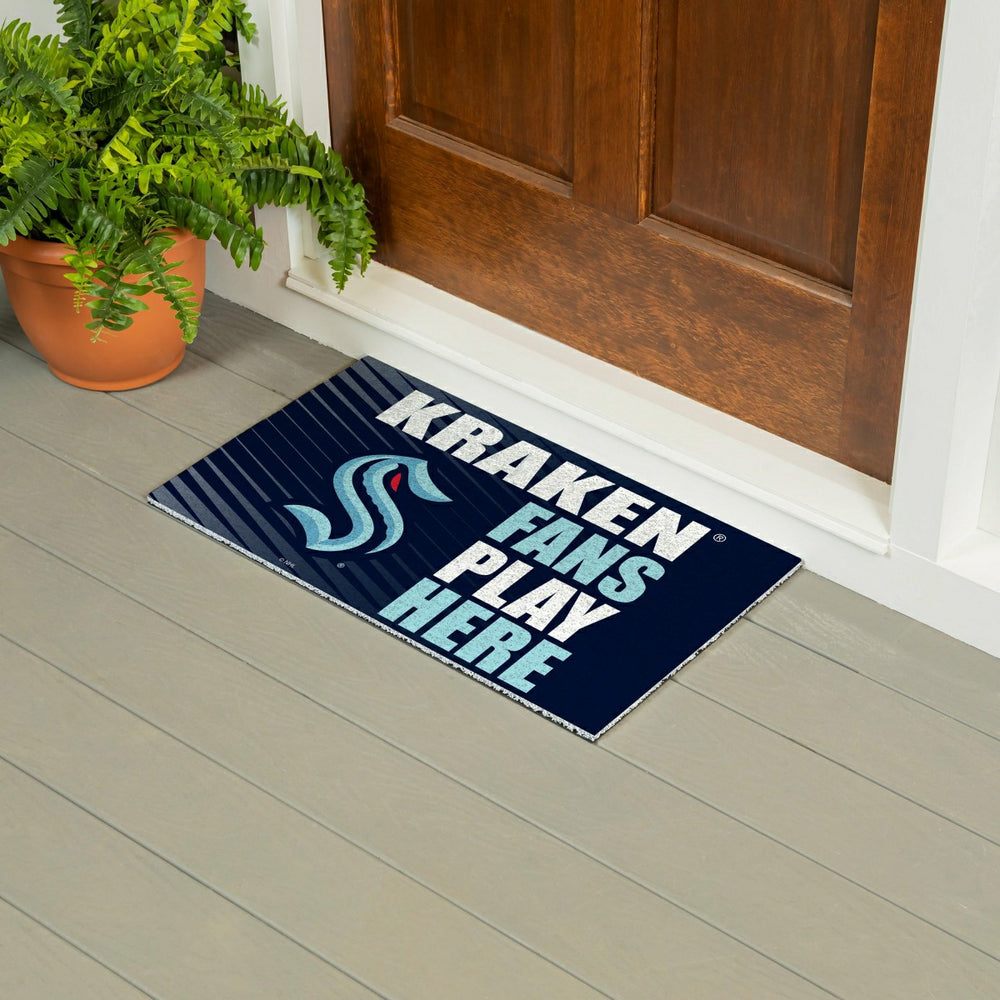 Seattle Kraken Fan Mat, 28"x16"