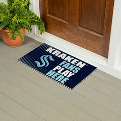 Seattle Kraken Fan Mat, 28"x16"