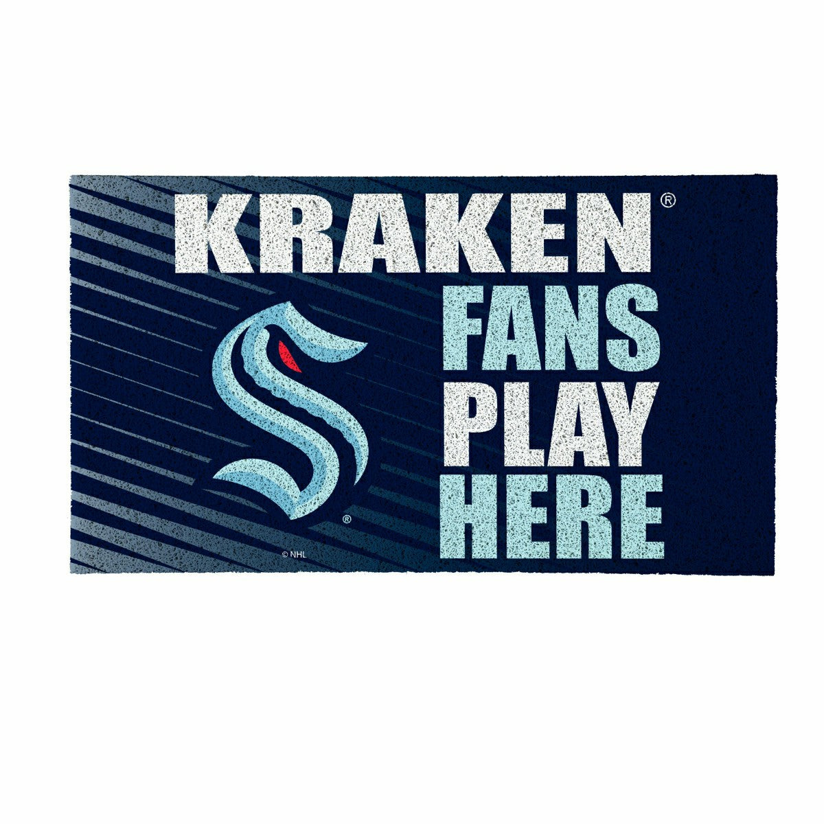 Seattle Kraken Fan Mat, 28"x16"