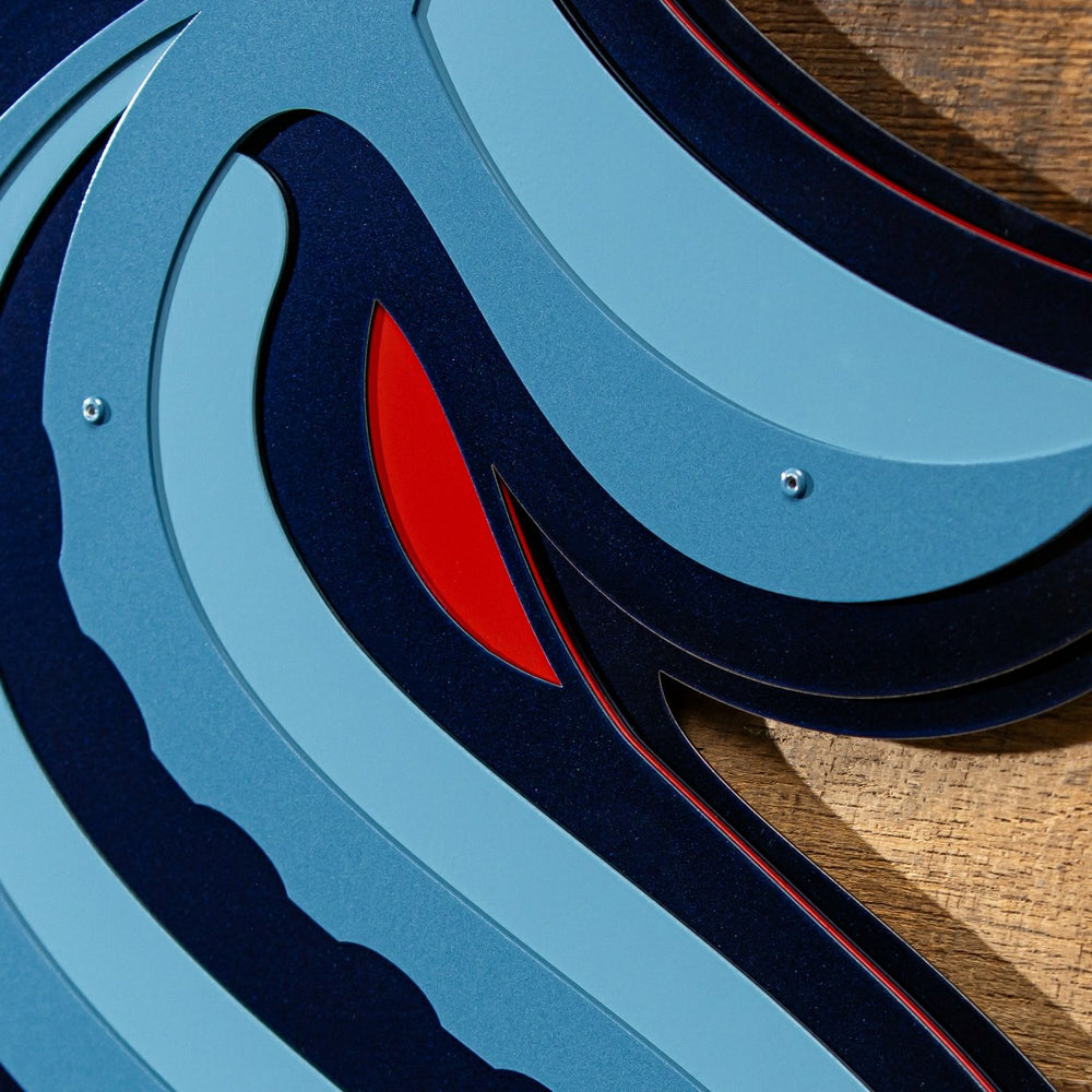 Seattle Kraken Premier Metal Wall Art