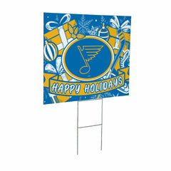 St Louis Blues Yard Sign, Holiday