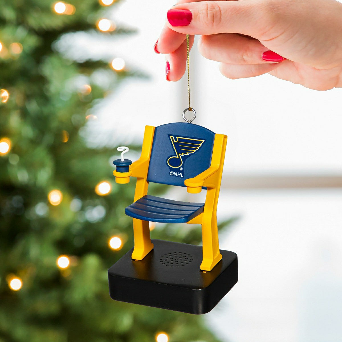 Stadium Seat Ornament, St. Louis Blues