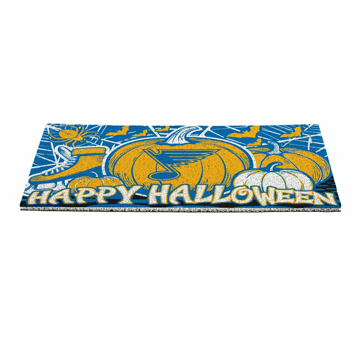 St Louis Blues Halloween PVC Mat, 28"x16"