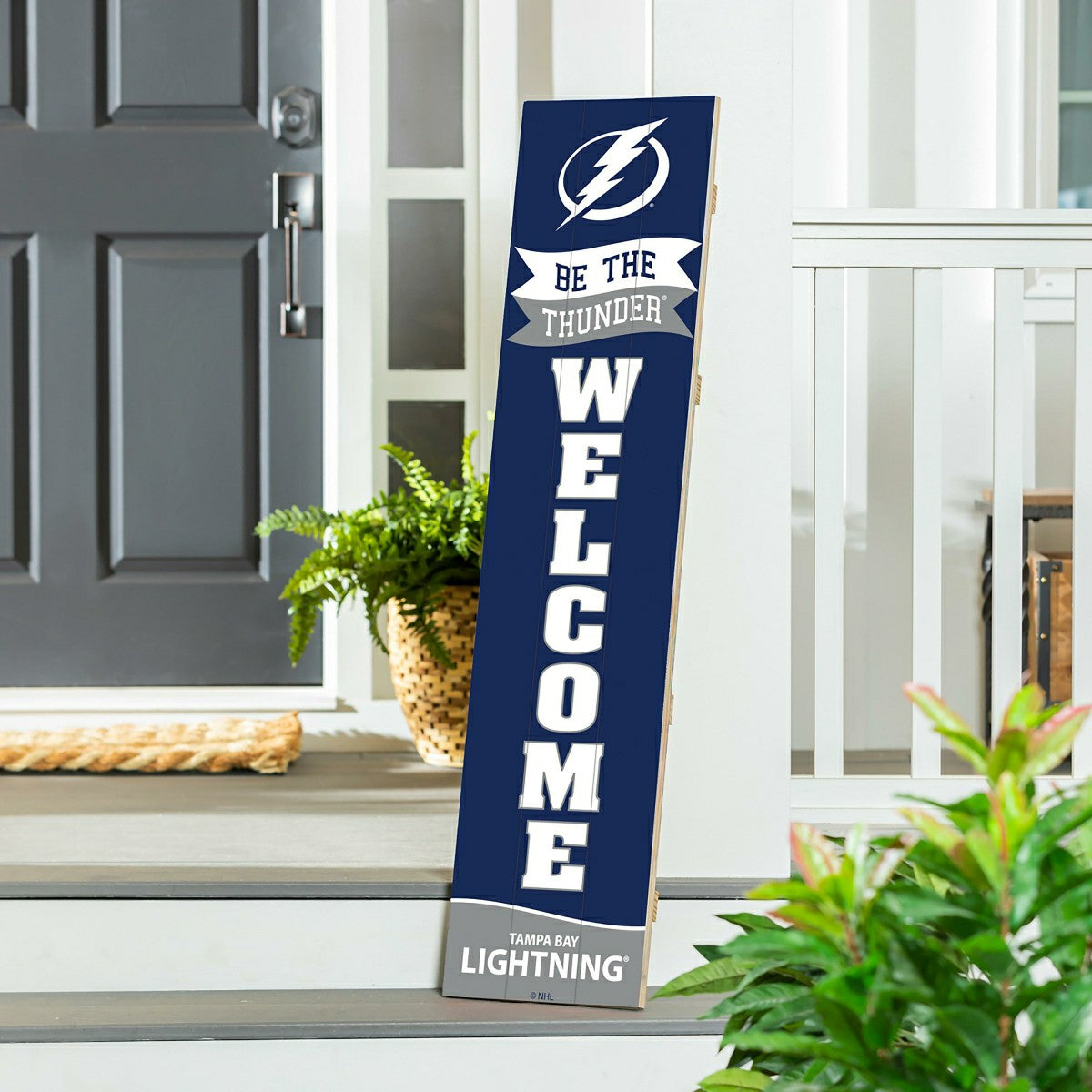 Tampa Bay Lightning Large Single Sided Leaner, 46"