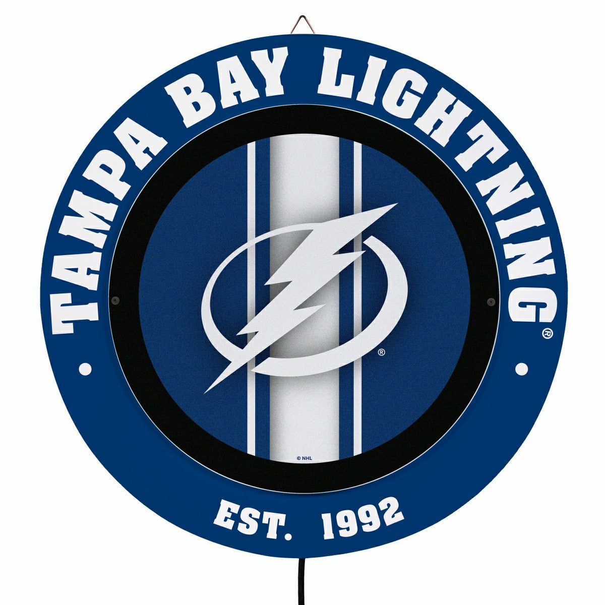 Tampa Bay Lightning, Metal Lite, Round