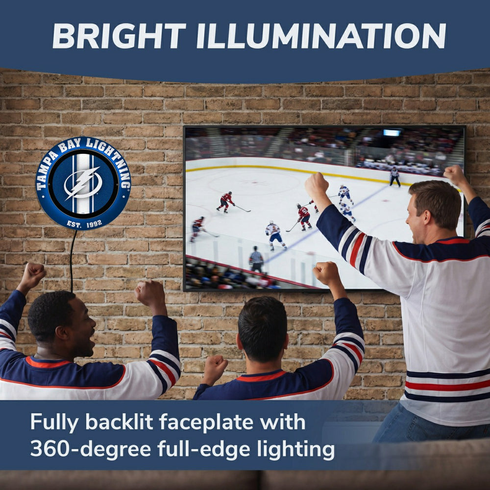 Tampa Bay Lightning, Metal Lite, Round
