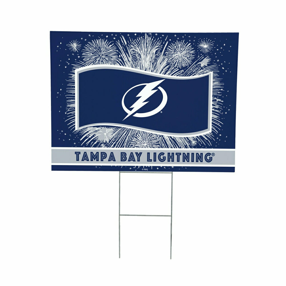 Tampa Bay Lightning Yard Sign, Patriotic