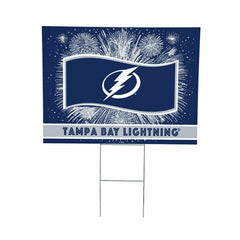 Tampa Bay Lightning Yard Sign, Patriotic