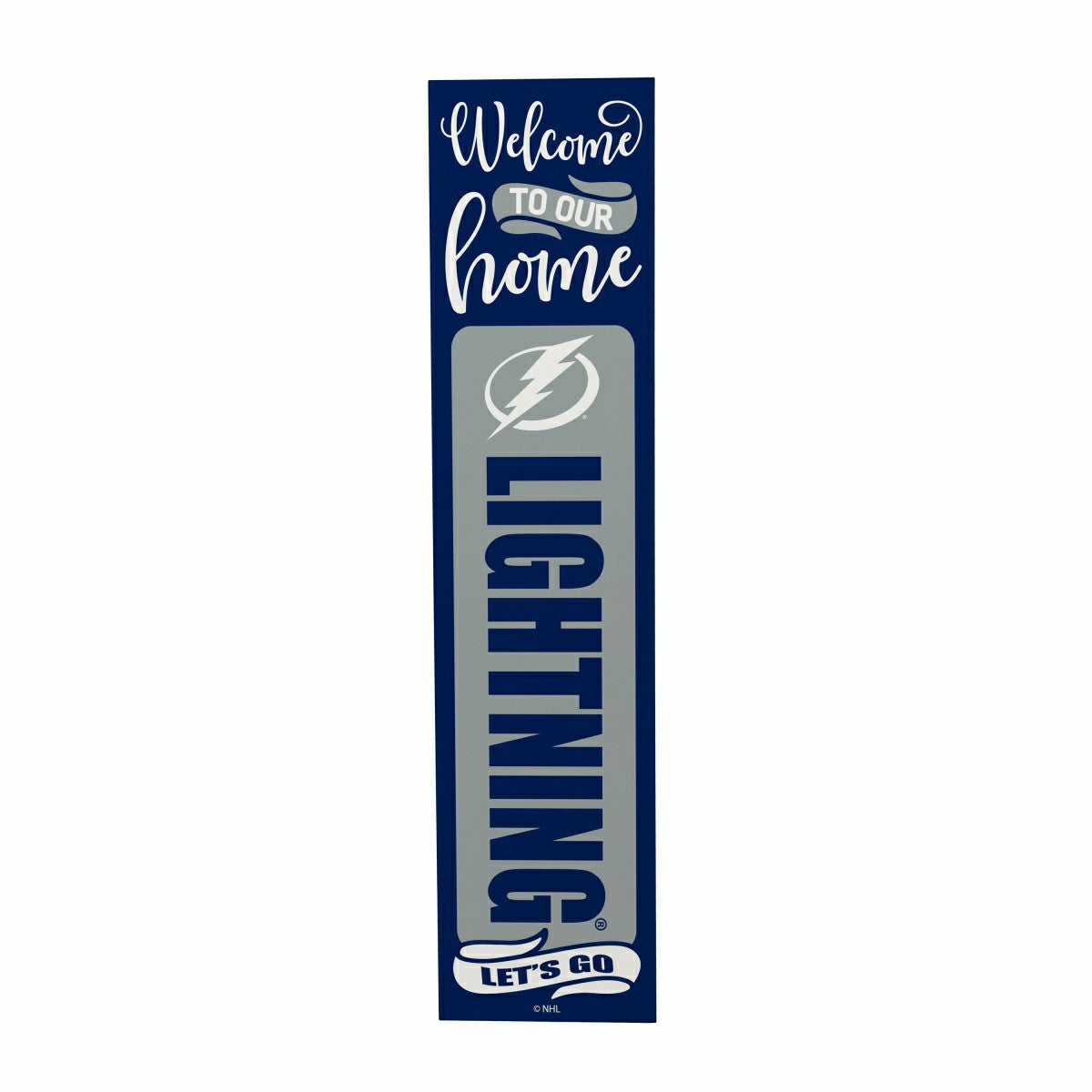 47" Double Sided Leaner, Tampa Bay Lightning, Halloween