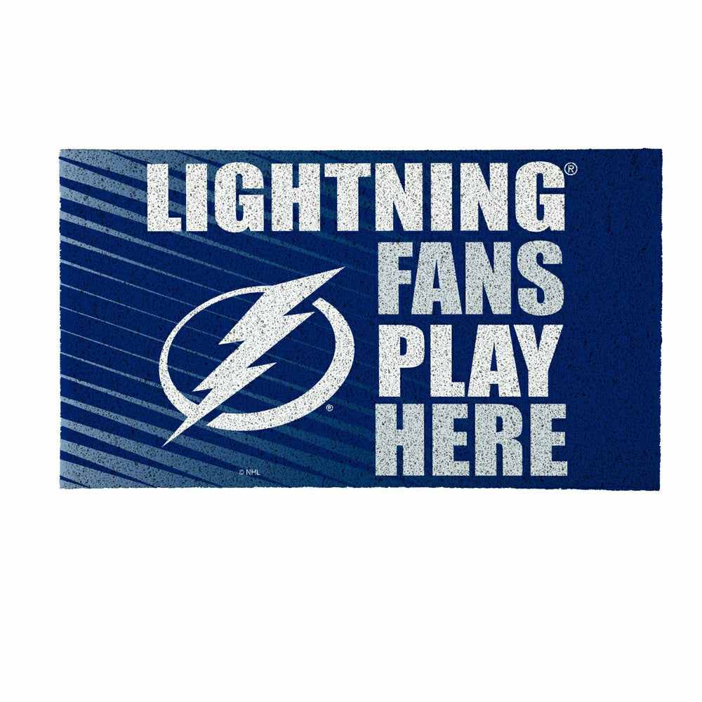 Tampa Bay Lightning Fan Mat, 28"x16"