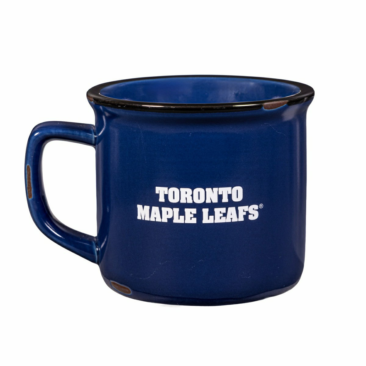 Toronto Maple Leafs Ceramic Camp Cup with Enamel Finish, 14oz