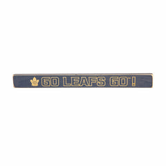 Toronto Maple Leafs Engraved Wood Sign, 1.5" x 18"