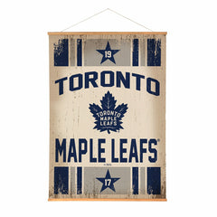 Toronto Maple Leafs, Canvas Wall Tapestry, Large, 54x36