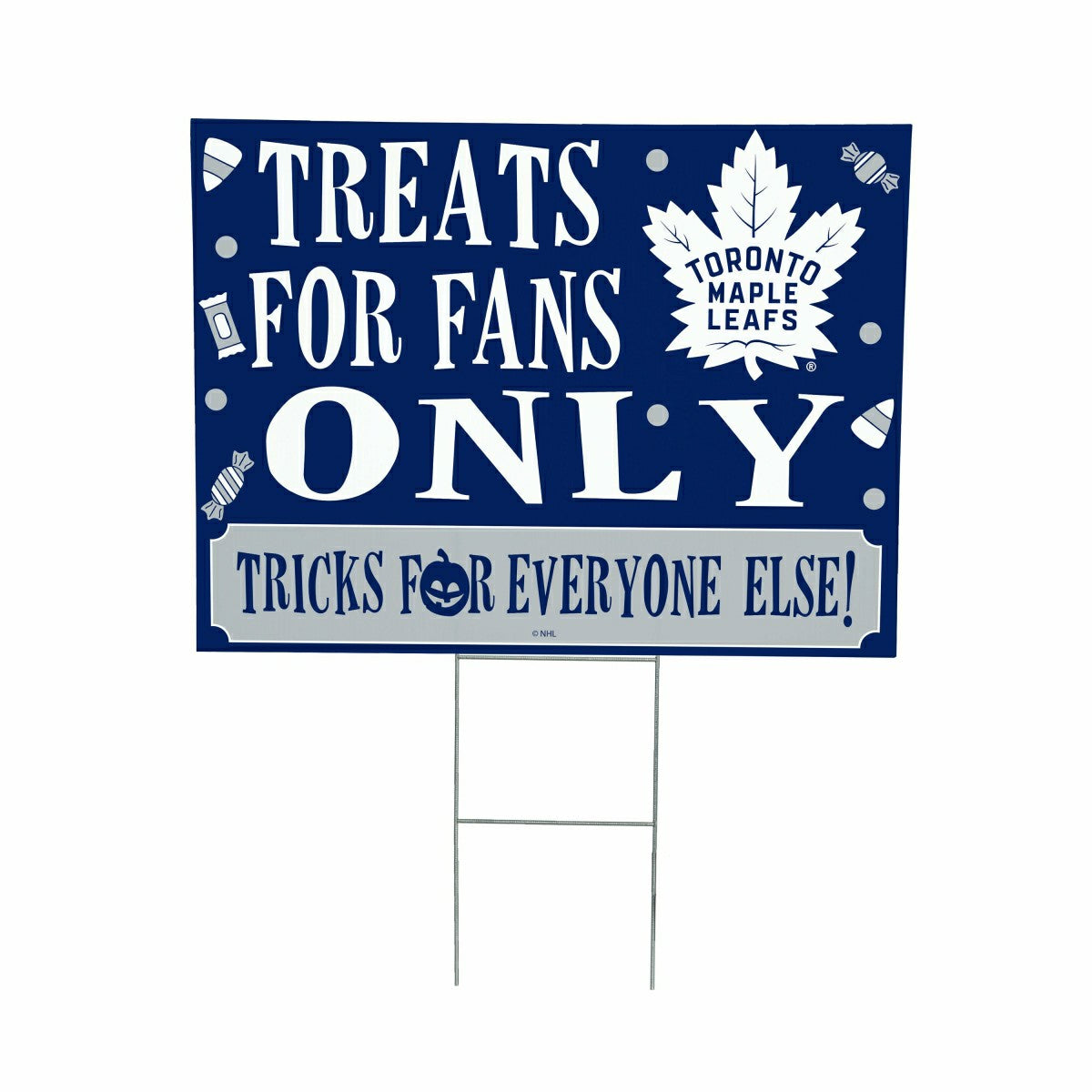 Toronto Maple Leafs Yard Sign, Halloween Treats for Fans