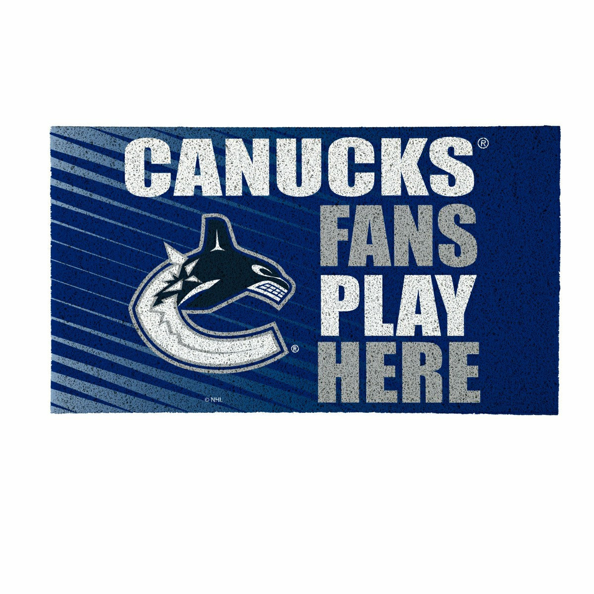 Vancouver Canucks Fan Mat, 28"x16"