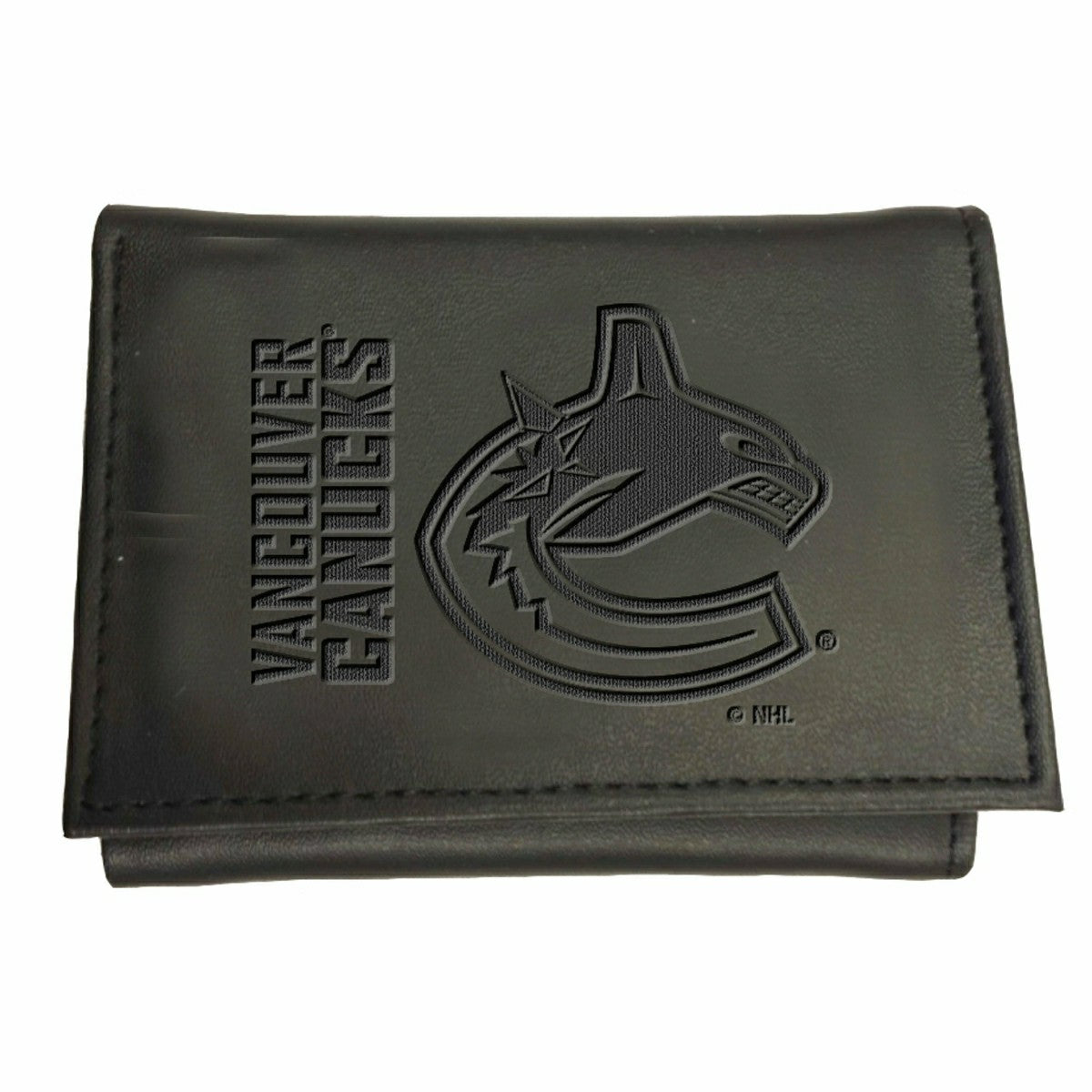 Vancouver Canucks, Tri-Fold Wallet, Black