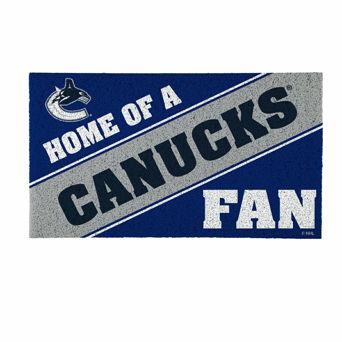 Vancouver Canucks, PVC Mat COLOR, Home of a Fan