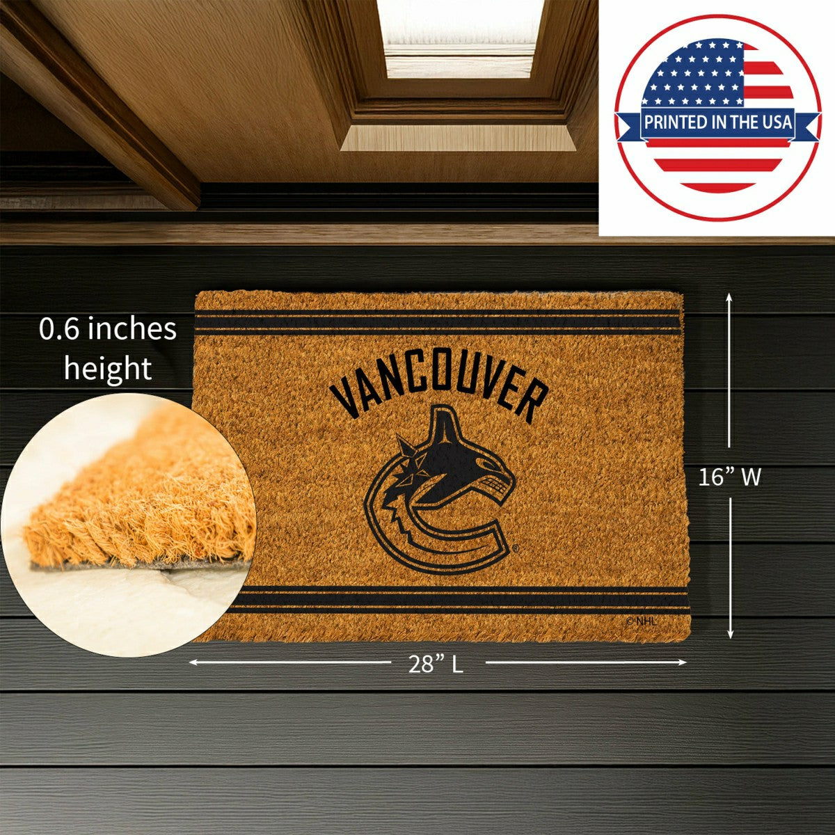 Vancouver Canucks, Coir Mat 1C