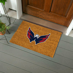 Coir Mat, 16"x28", Washington Capitals
