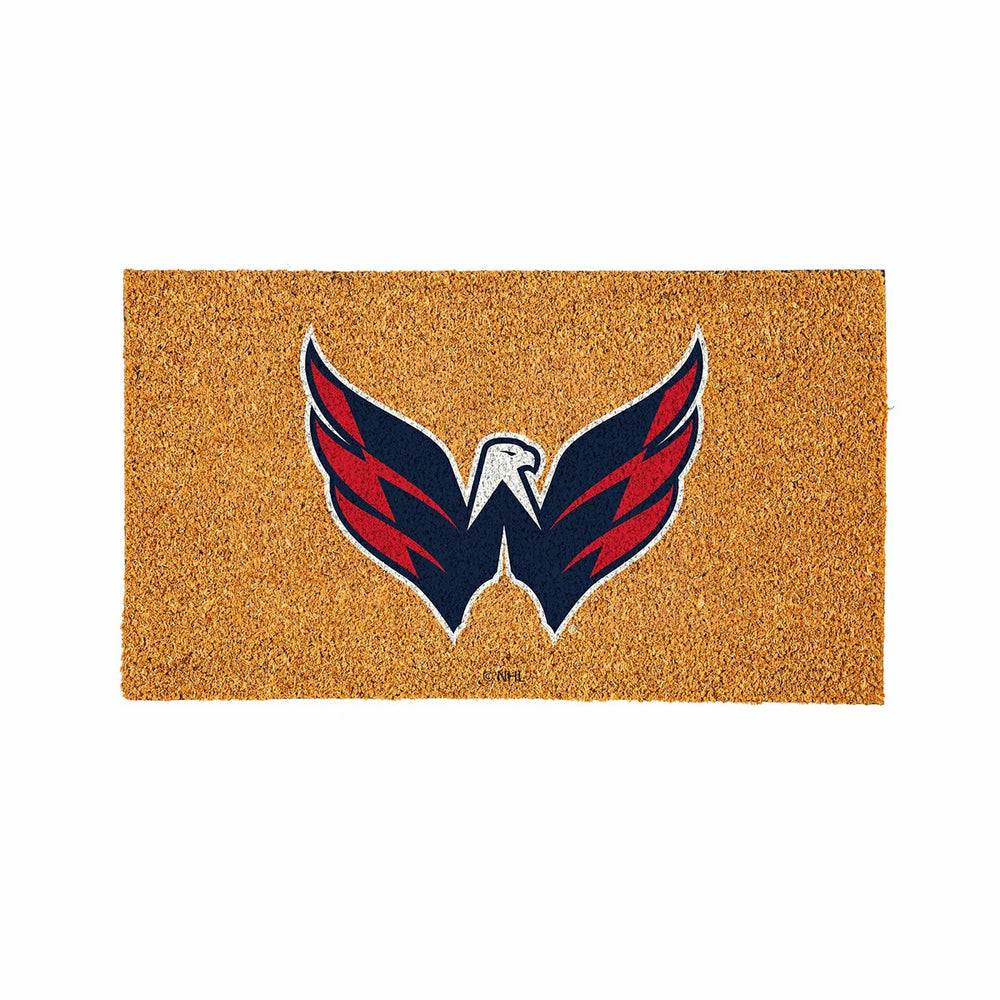 Coir Mat, 16"x28", Washington Capitals