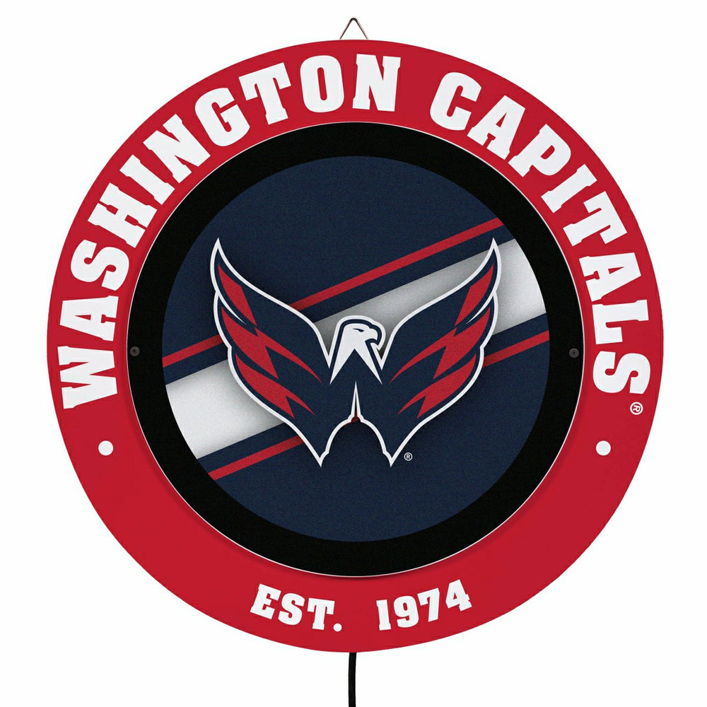 Washington Capitals, Metal Lite, Round