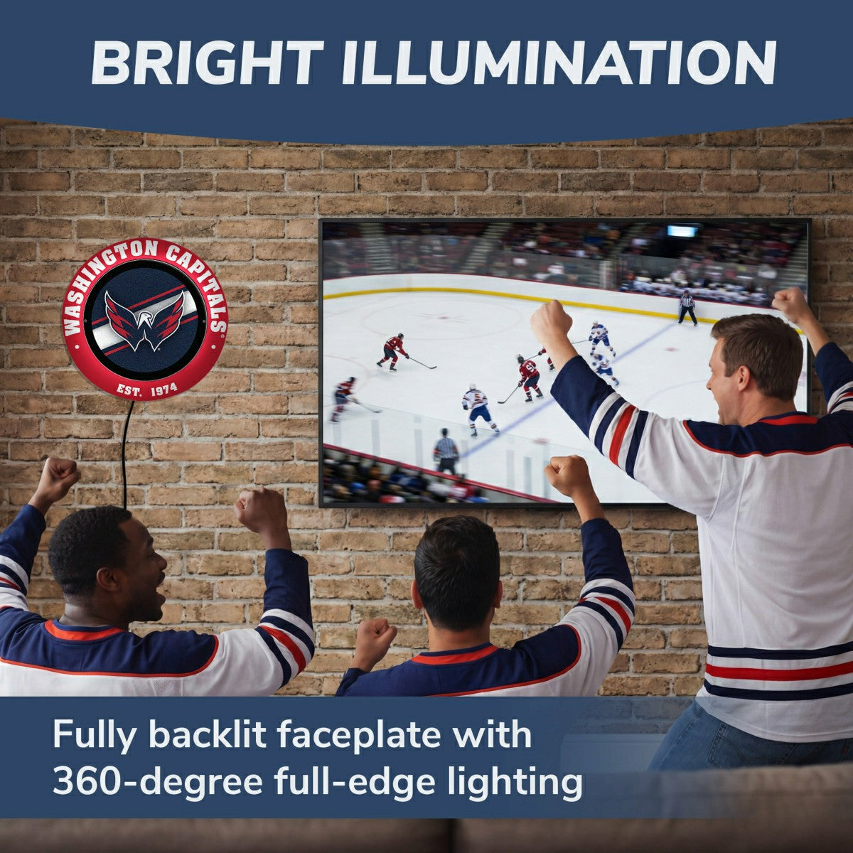 Washington Capitals, Metal Lite, Round
