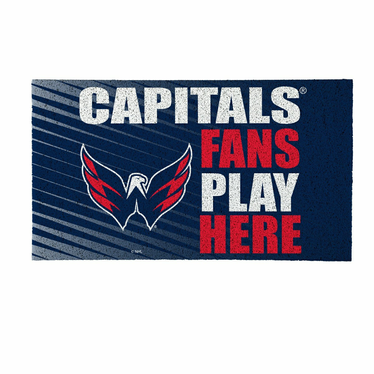 Washington Capitals Fan Mat, 28"x16"