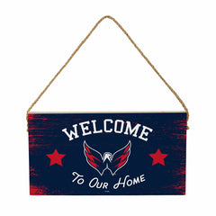 Washington Capitals Wood Wall Sign, 6x11