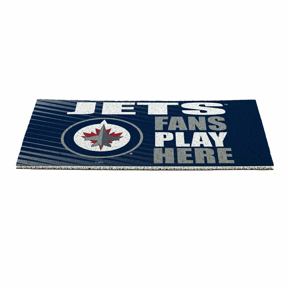 Winnipeg Jets Fan Mat, 28"x16"