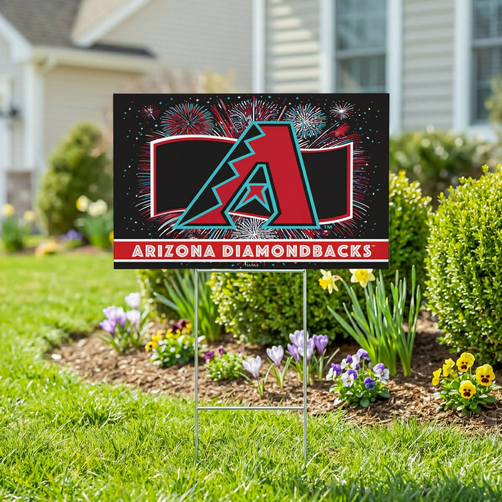 Arizona Diamondbacks Yard Sign, Patriotic