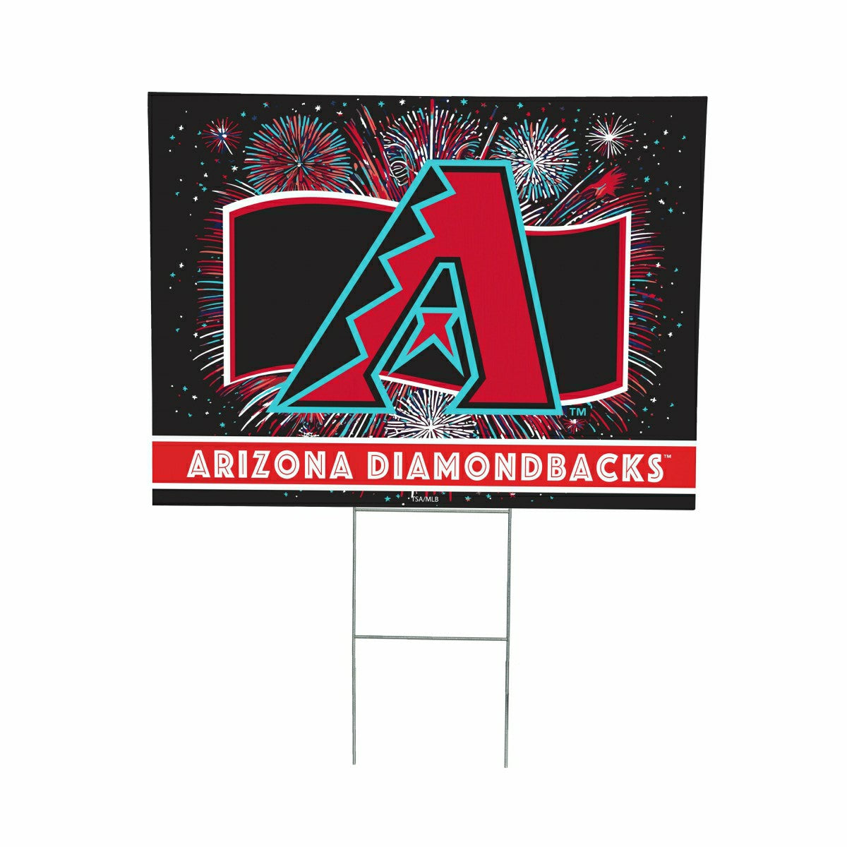 Arizona Diamondbacks Yard Sign, Patriotic
