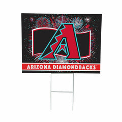 Arizona Diamondbacks Yard Sign, Patriotic