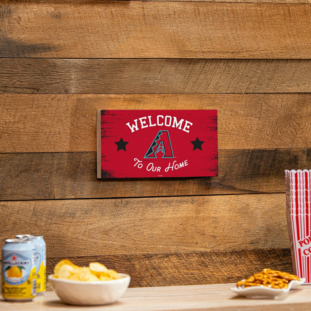Arizona Diamondbacks Wood Wall Sign, 6x11