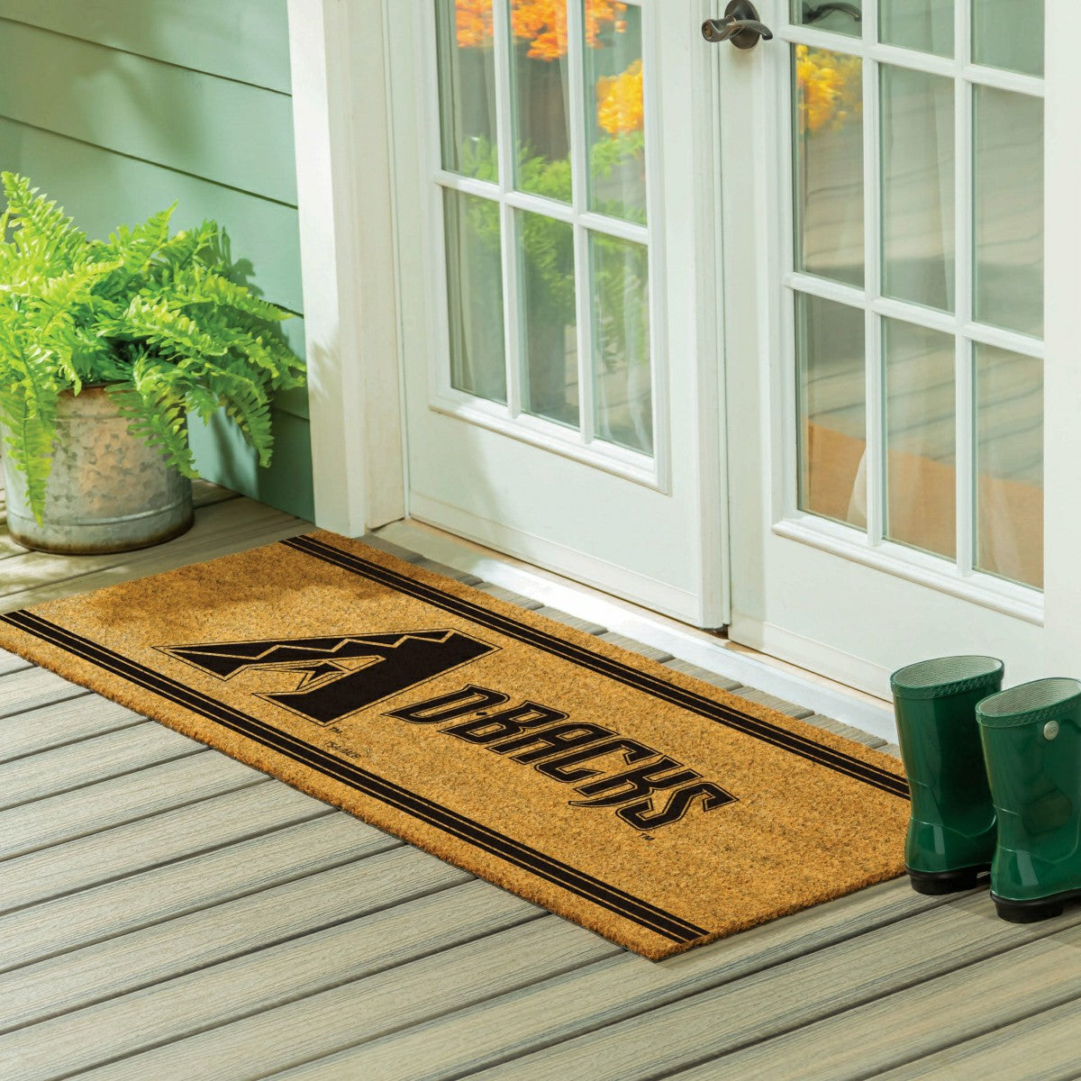 Arizona Diamondbacks Extra Large One Color Coir Mat, 60"x24"