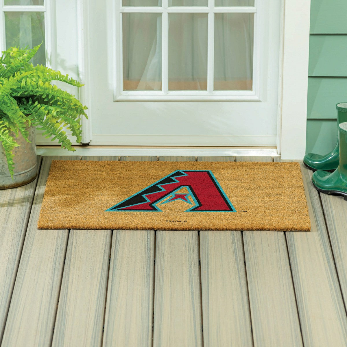 Arizona Diamondbacks Large Full Color Coir Mat, 36"x24"