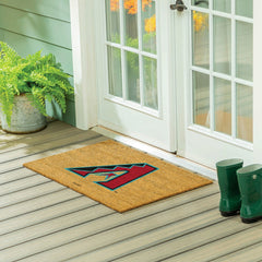 Arizona Diamondbacks Large Full Color Coir Mat, 36"x24"