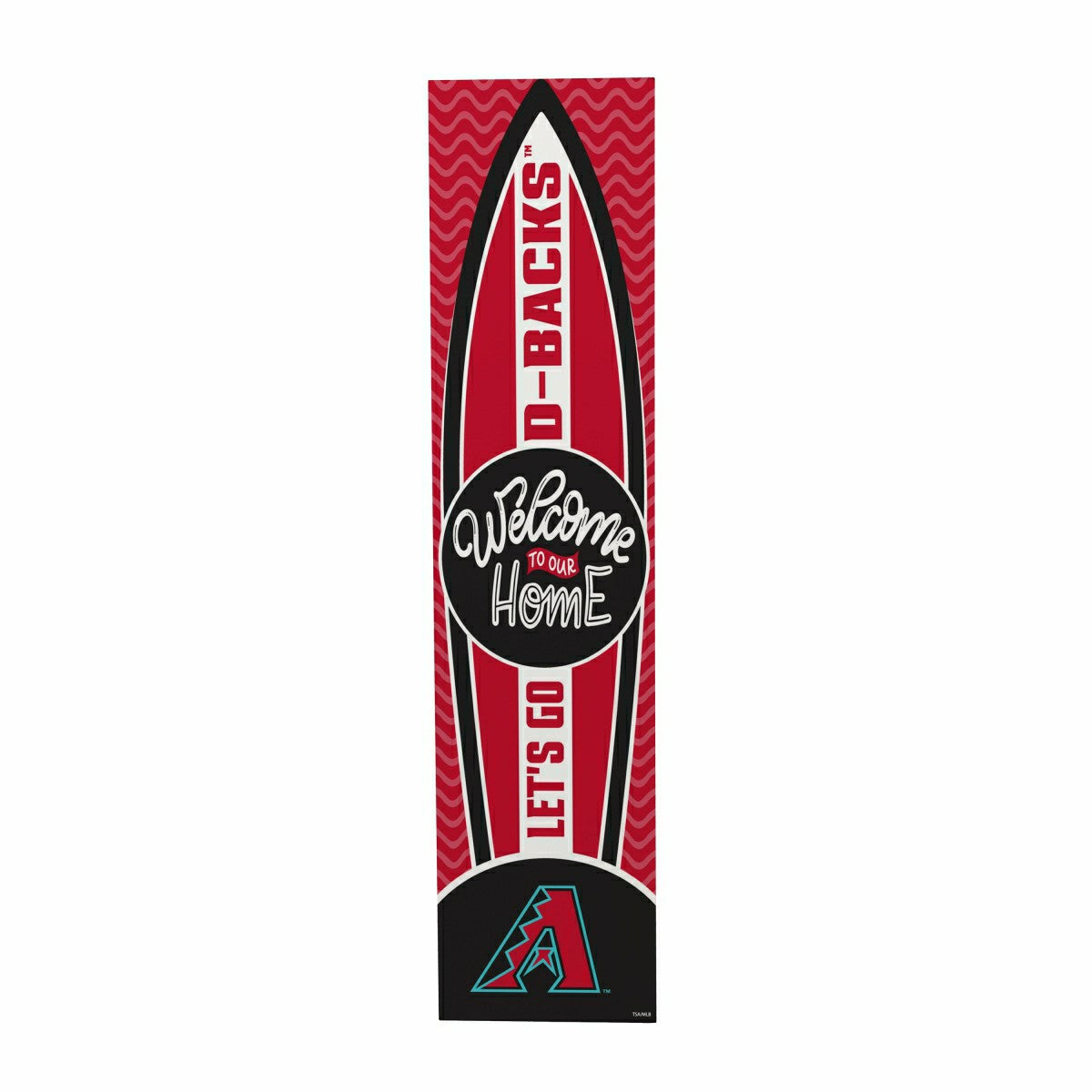 Arizona Diamondbacks Summer Seasonal Surfboard ECM Exclusive 47" Singl