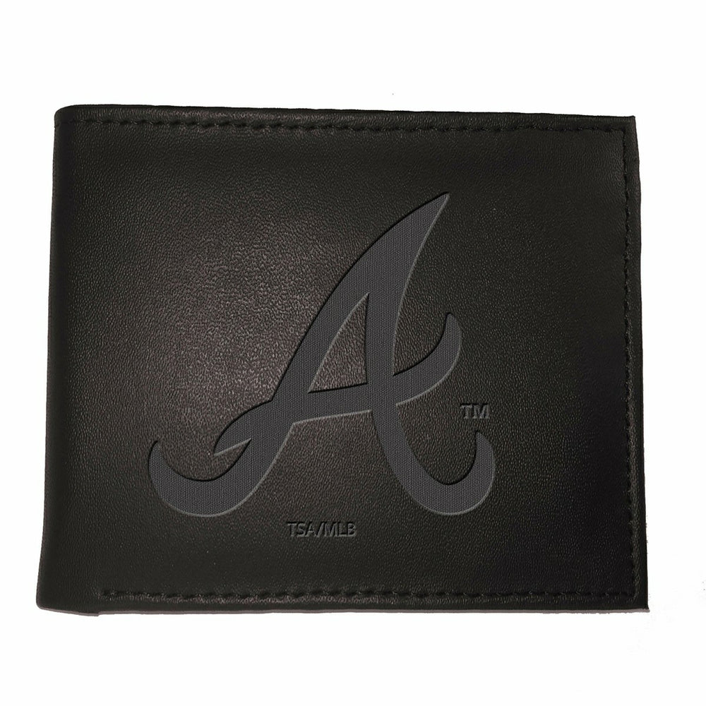 Atlanta Braves Bi-Fold Wallet Black