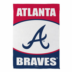 Atlanta Braves Suede Garden Flag