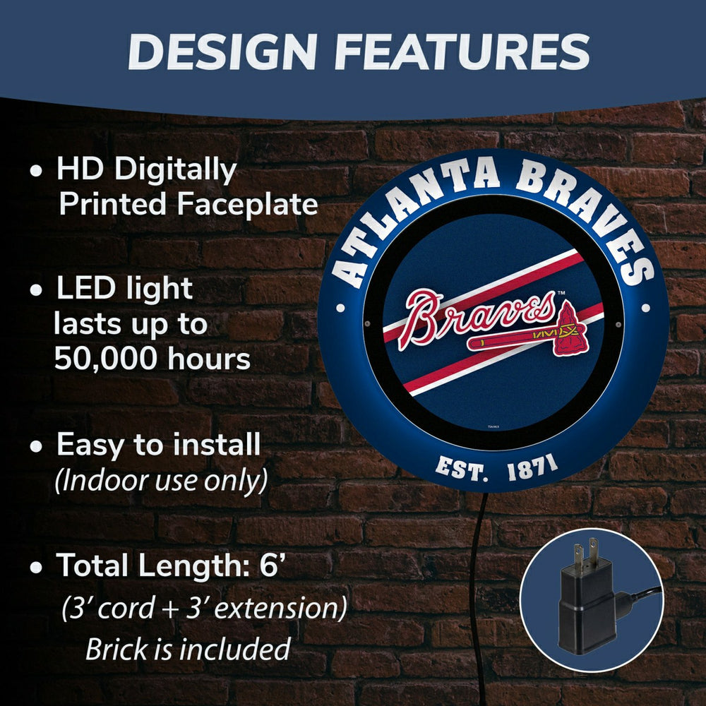 Atlanta Braves, Metal Lite, Round