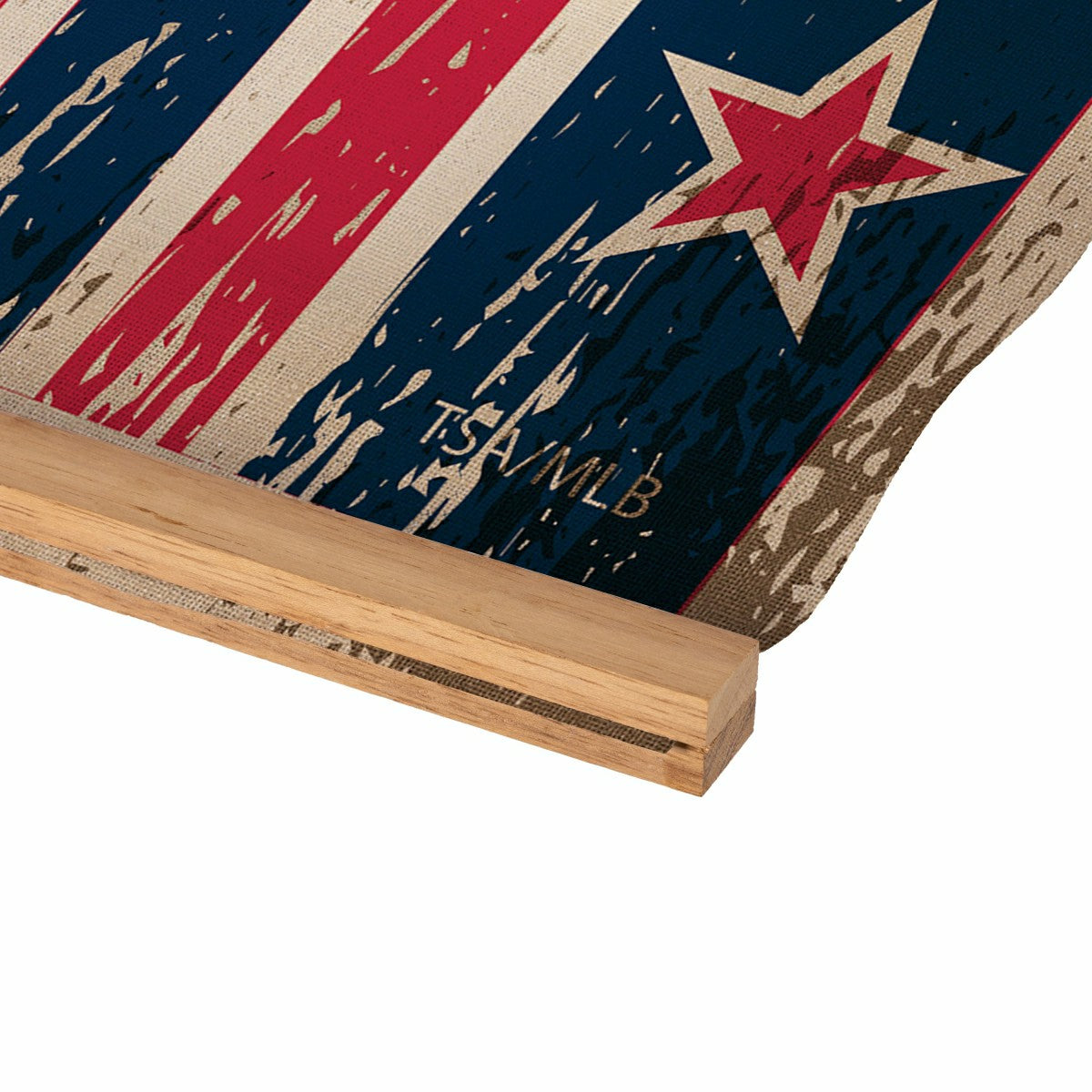 Atlanta Braves, Canvas Wall Tapestry, Medium, 36x24