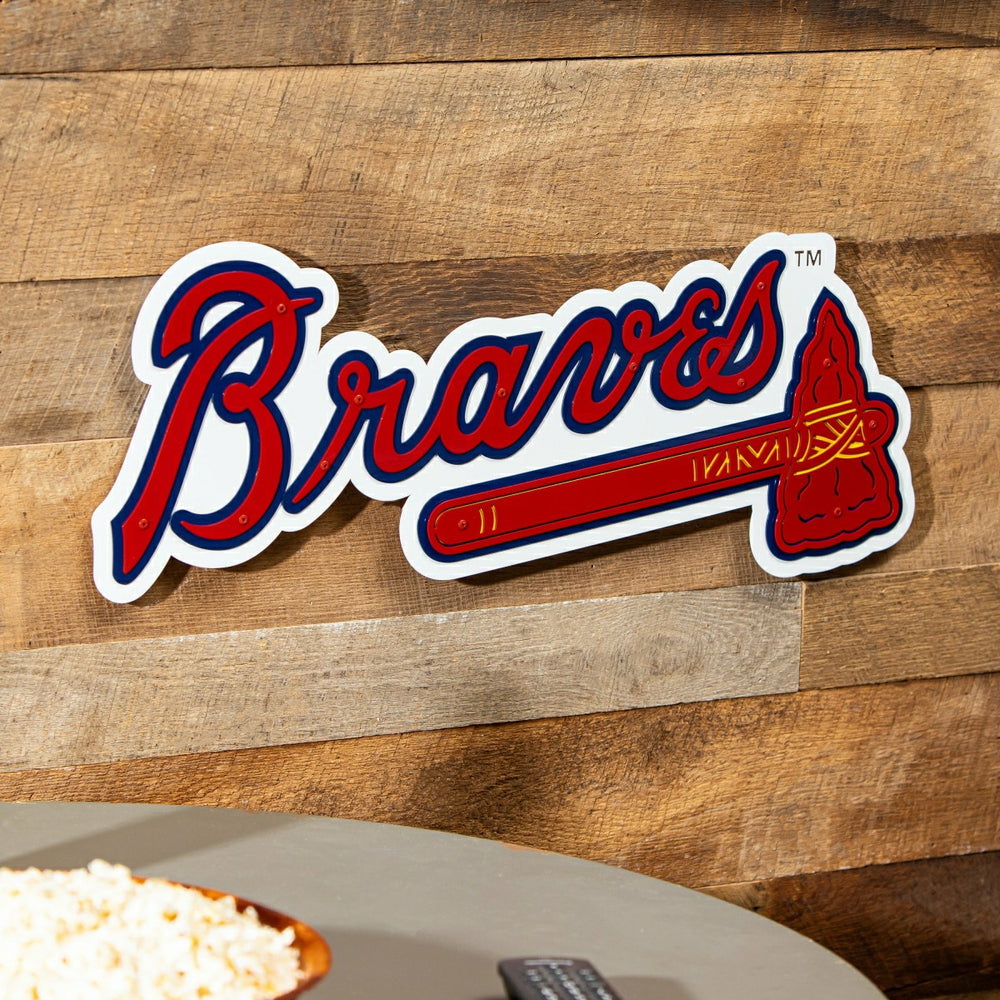 Atlanta Braves Premier Metal Wall Art