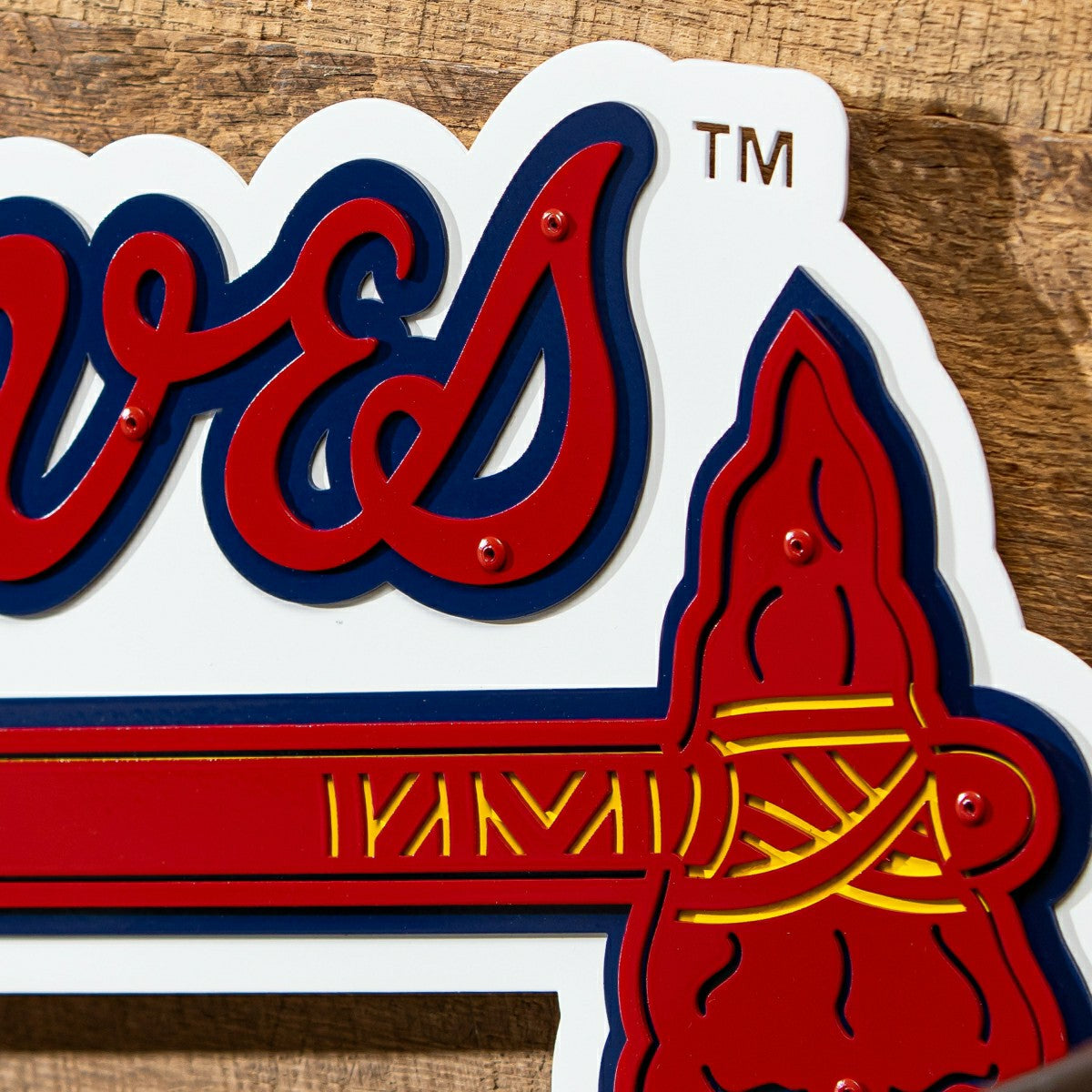 Atlanta Braves Premier Metal Wall Art