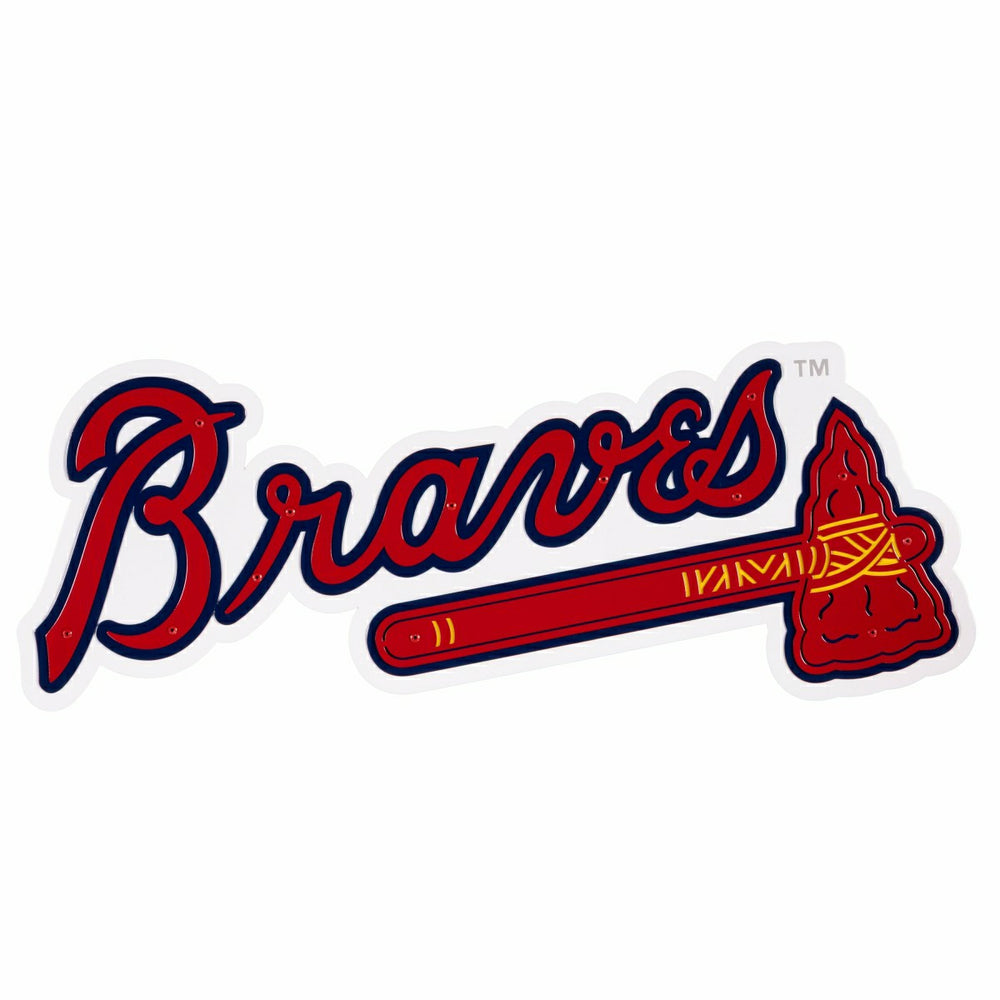 Atlanta Braves Premier Metal Wall Art