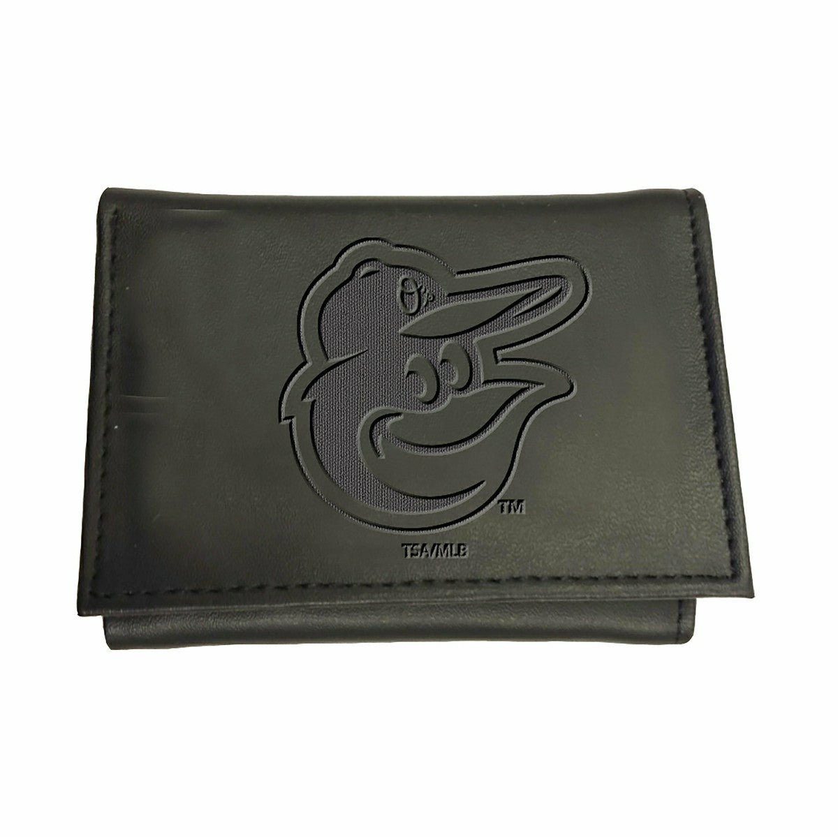 Baltimore Orioles Tri-Fold Wallet Black
